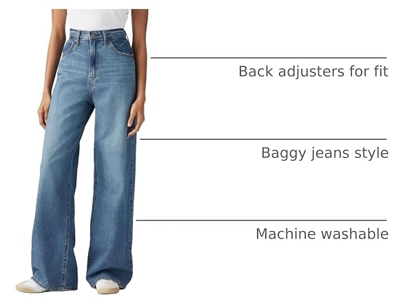 Levi's Women (30) Cinch Baggy