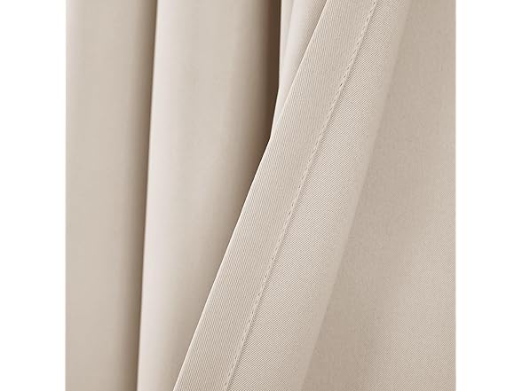 Lush Decor Grommet Blackout Curtain Panels, 52" W x 120" L