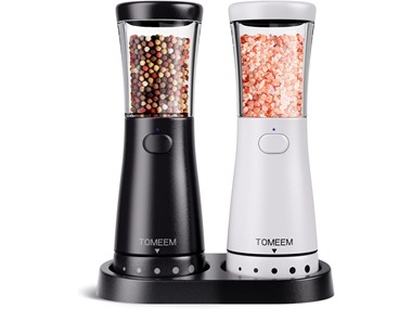 $15.99, Was $29.99, 46% Off! Salt and Pepper Grinder Set dealfomo