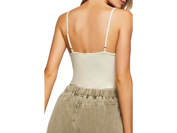 Forever 21 Ribbed Cami Bodysuit