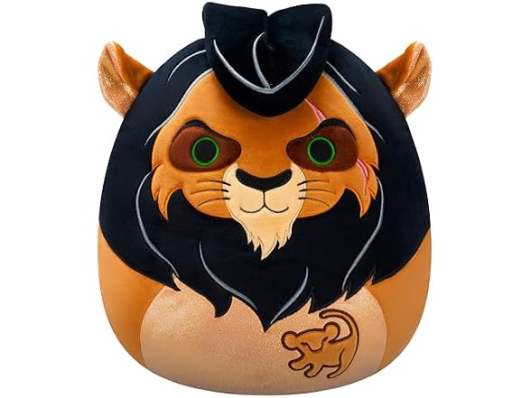 Squishmallows Original Disney 14-Inch Scar