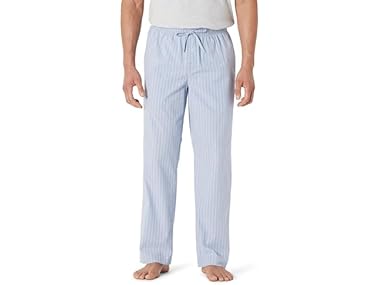 $9.99, Was $19.90, 49% Off! Amazon Essentials Mens Stretch Poplin PJ Pant dealfomo