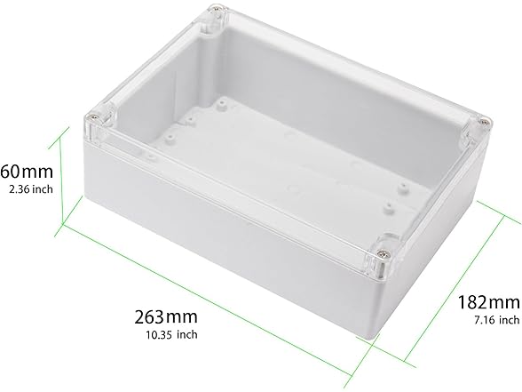 Laisomeke Clear Junction Box