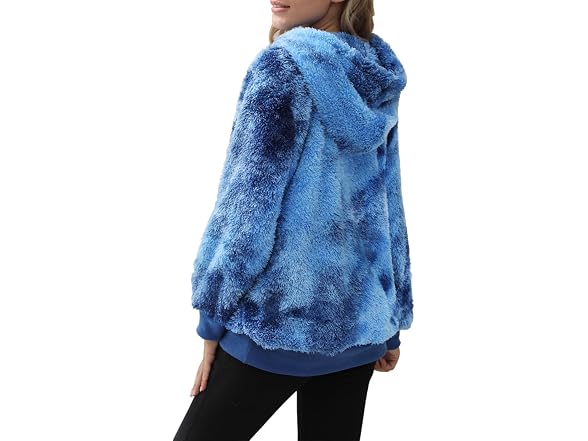 Nirovien Women (XL) Full Zip Up Sherpa Hoodie