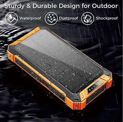 Solar Power Bank ZL808 20,000mAh - Gallery 17