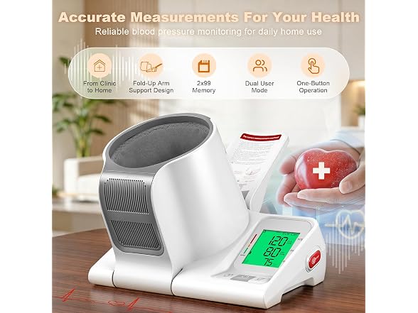 52HZ Upper Arm Blood Pressure Monitor