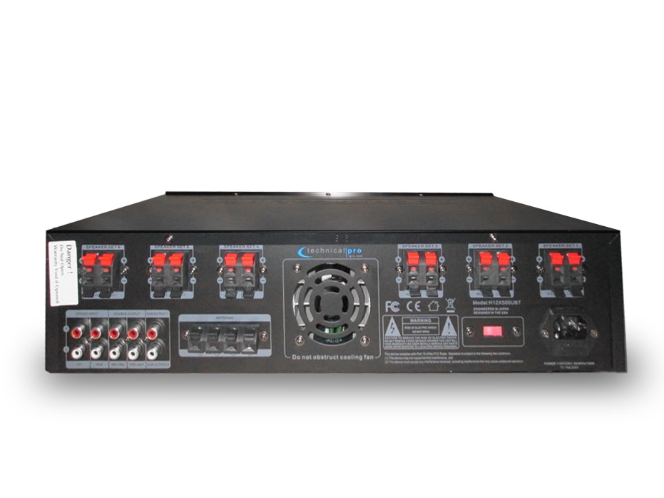 Technical Pro 650W Bluetooth Amplifier - Gallery 6