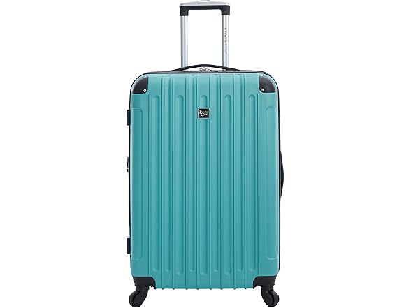Travelers Club Midtown Hardside 4-Piece Luggage Travel Set, Emerald