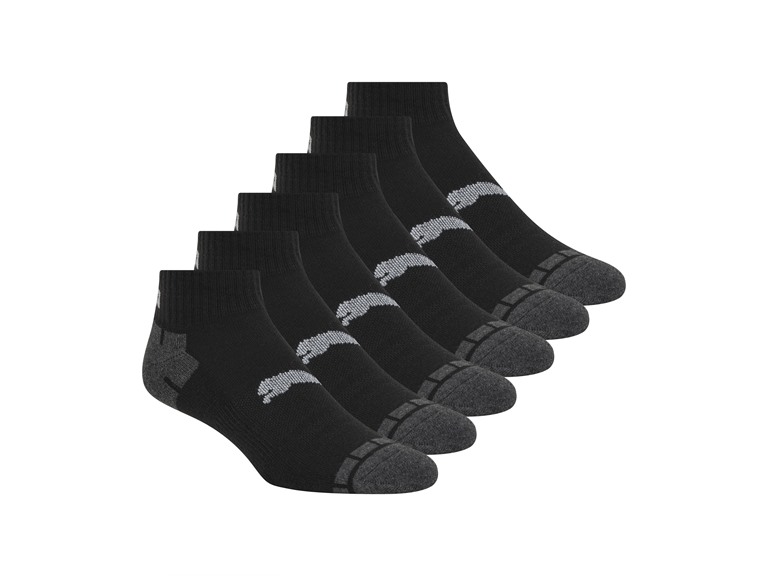 PUMA P600682 10-13 PUMA Men's 12-Pairs Quarter Crew Socks -