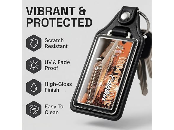 Brotherhood Car Key Chain for Pontiac - Ring