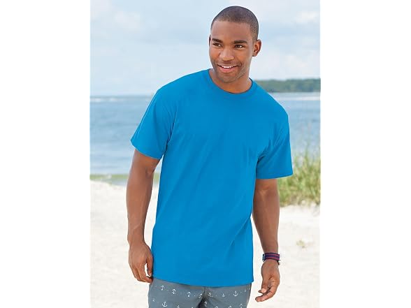 Fruit Of The Loom Men (L) Adult Oz. HD T-Shirt