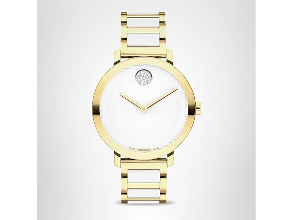 Movado Women's BOLD Evolution 2.0 Gold/White Watch