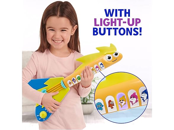 WowWee Baby Shark's Big Show! EEL-ectric Guitar