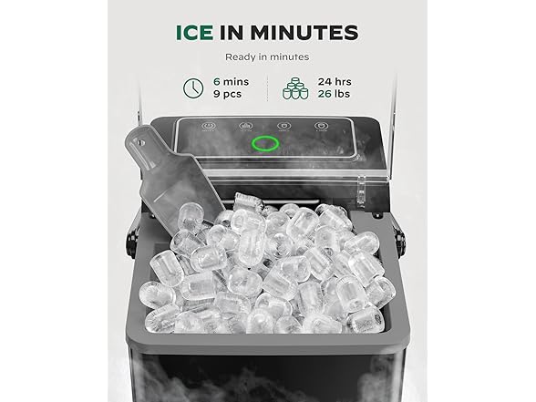 Totnz Boost Ice Maker with 2.5L Expanding Ice Basket - Gallery 4