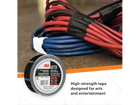 3M Premium Matte Cloth (Gaffers) Tape GT