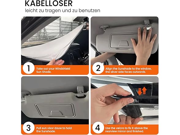 Tesla Model 3 Windshield Sun Shade