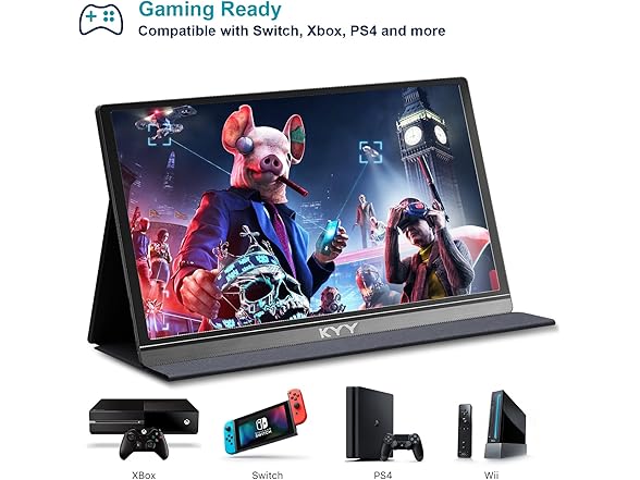 KYY 15.6" FHD Portable Monitor