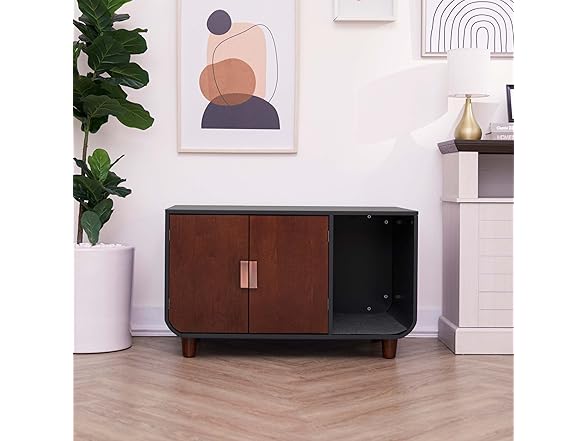 Staart Dyad Cat Litter Box Enclosure and Nightstand