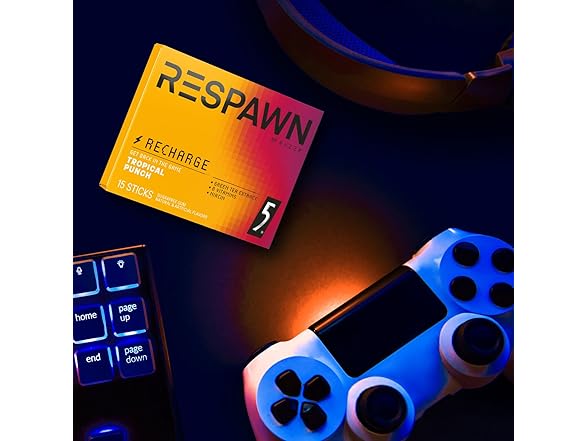 (10-Pack) Respawn Tropical Gum, 15-Count