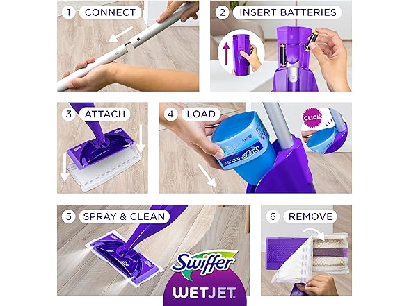 P&G Swiffer WetJet Mopping Kit