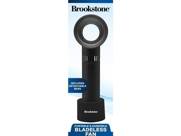 Brookstone Handheld Mist Spray Fan