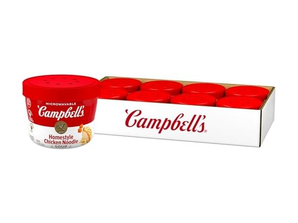 Campbells Chicken Noodle Soup 15.4oz 8 Pack