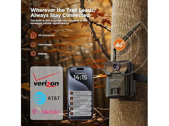KLARVUE Cellular Trail Camera