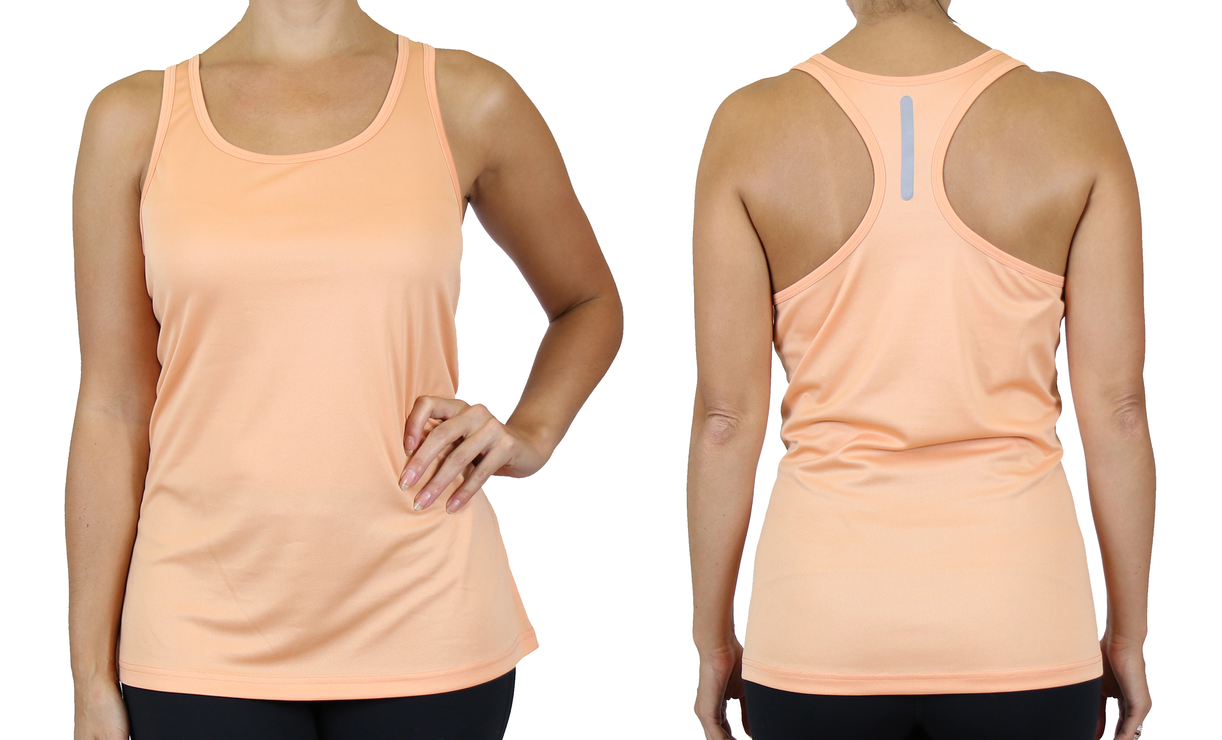 5Pk Asst Womens Active Racerback Tank (S-3XL) - Gallery 22