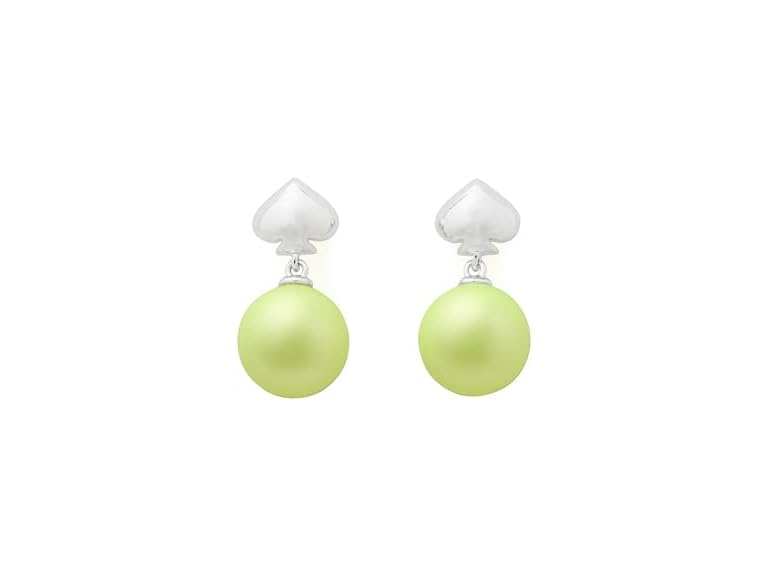 Kate Spade Pearlie Drop Earrings, green