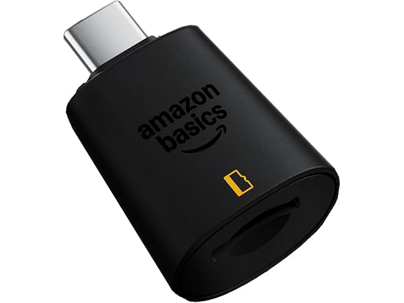 Amazon Basics Micro SD Card Reader USB-C