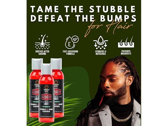 Tropic Isle Strong Roots Bump Control 3 Pack