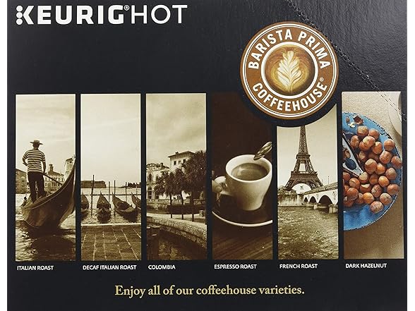 96CT Barista Prima Coffeehouse Coffee, Keurig K-Cups