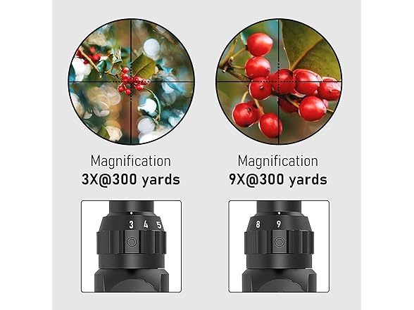 UUQ 3-9×40 Rifle Scope