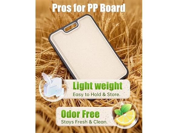 Washour Non Toxic Titanium Cutting Board for Kitchen
