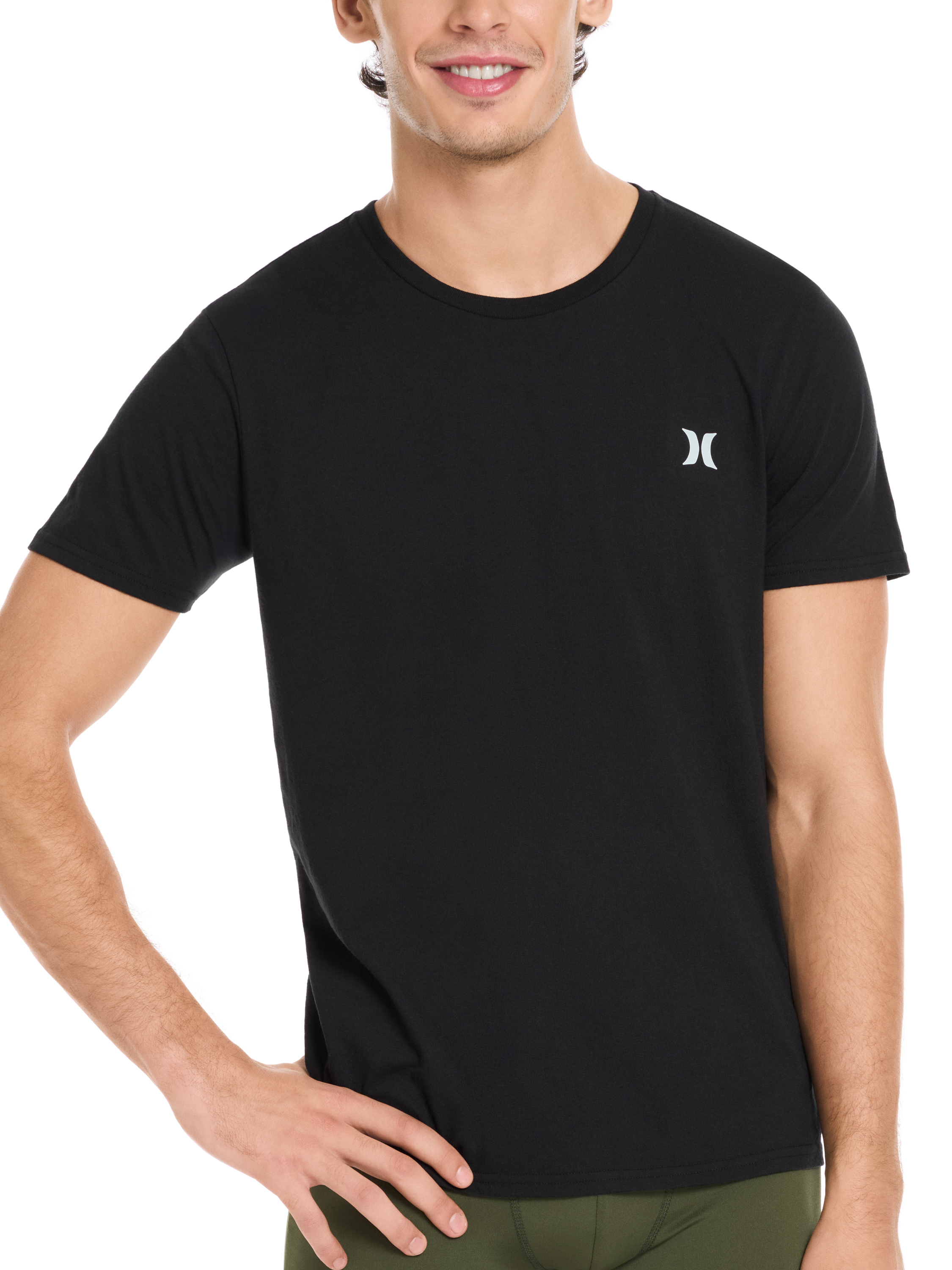 Hurley Men's SS Crew Neck Basic Tee - Gallery 13
