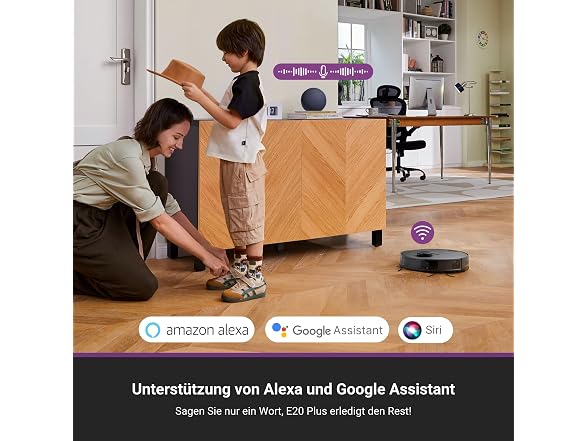 EUREKA E20 Robot VacMop with Self-Empty Station