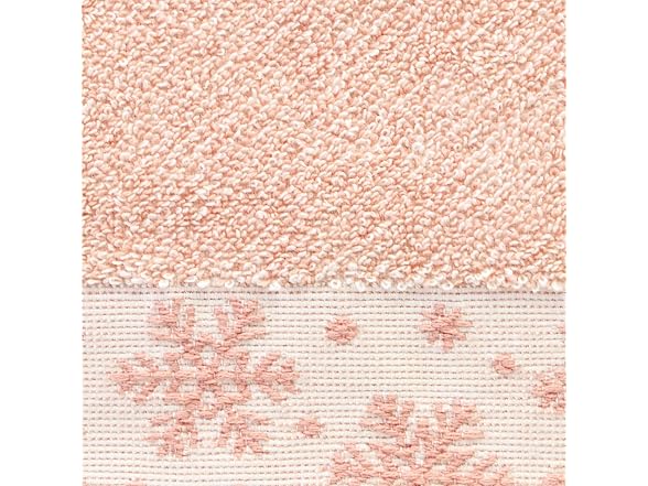 Winter Heather Snowflake 100% Cotton Premium 4-Pc Towel Set