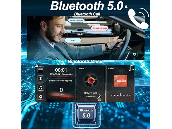 Car Radio for Toyota RAV4 2007-2012