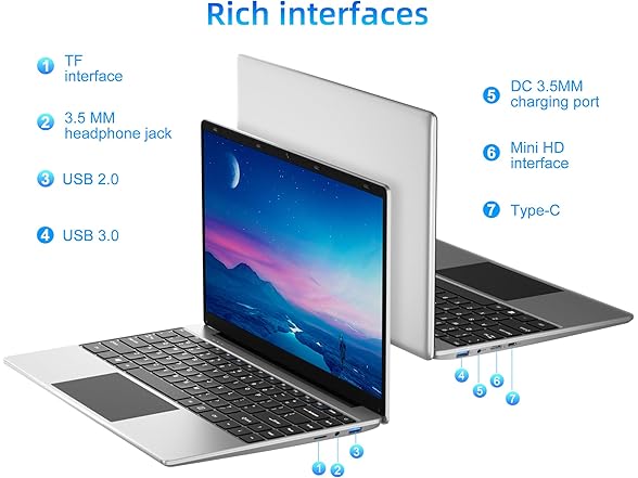 Jumper 14" Laptop 12GB RAM 256GB SSD