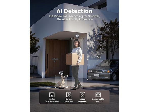 Lockzo Video Smart Lock with Doorbell