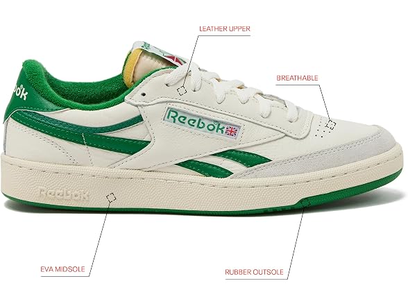 Reebok Men's Club C Revenge Vintage Sneakers