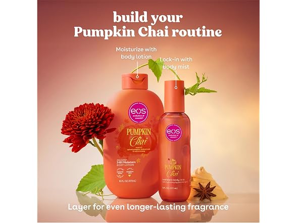 EOS Pumpkin Chai Body Lotion 16 fl oz