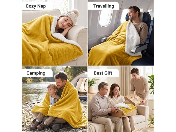 IR Imperial Rooms Queen Sherpa Blanket