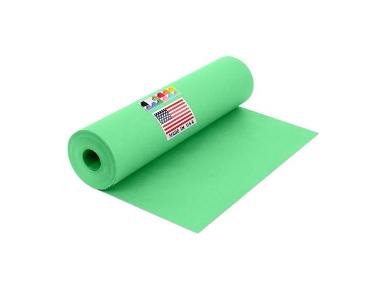 Paclord Paclord USA Made 12" x 1200" Green Kraft Paper Roll