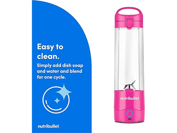 nutribullet Portable Blender, Pink