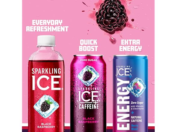 Sparkling Ice Black Raspberry Sparkling