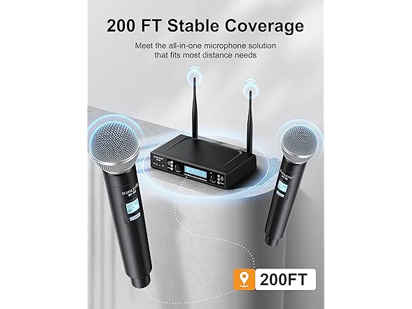 BAOLESH Wireless Microphone System