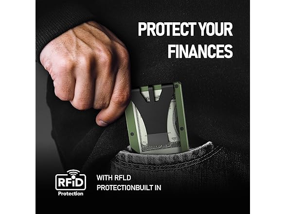 E-ink Air Wallet, Slim Wallet Built in Airtag Chip