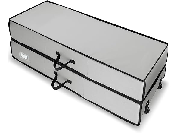 Hearth & Harbor Wrapping Paper Silver Storage Container