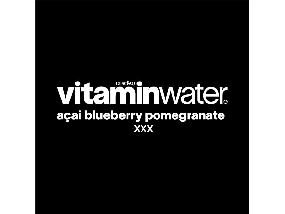 12Pk vitaminwater XXX Aai Blueberry Pomegranate